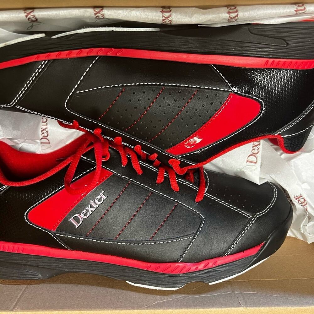 Men’s Size 11.5 Wide Ricky IV NIB Bowling Shoes Red/Black